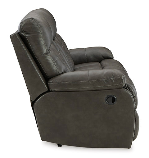 Willamen Quarry Reclining Sofa with Drop Down Table