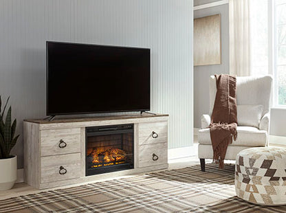 Willowton Whitewash 60" TV Stand