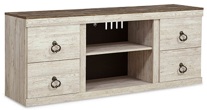 Willowton Whitewash 60" TV Stand