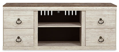 Willowton Whitewash 60" TV Stand