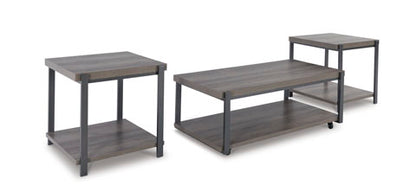Wilmaden Gray Coffee and End Tables