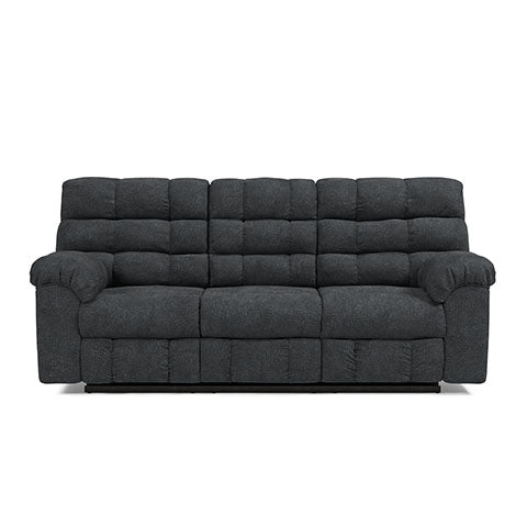 Wilhurst Marine Reclining Sofa with Drop Down Table