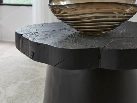 Wimbell Black End Table