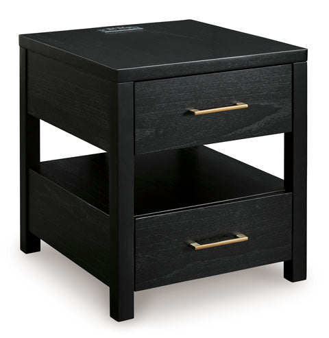 Winbardi Black End Table