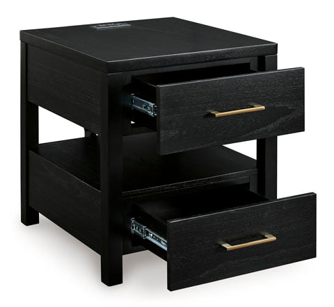 Winbardi Black End Table