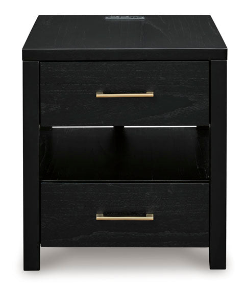 Winbardi Black End Table