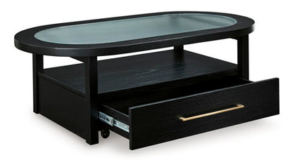 Winbardi Black Coffee Table