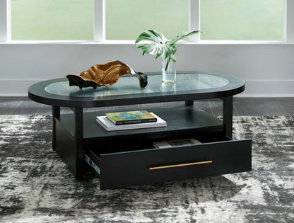 Winbardi Black Coffee Table