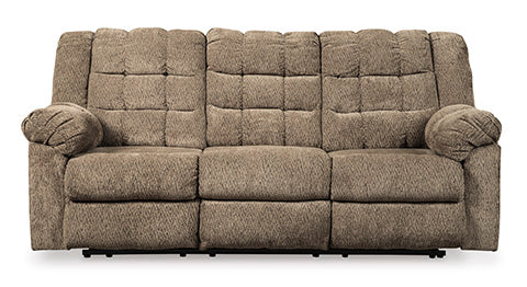 Workhorse Cocoa Power Reclining Sofa