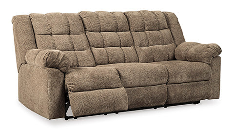 Workhorse Cocoa Power Reclining Sofa