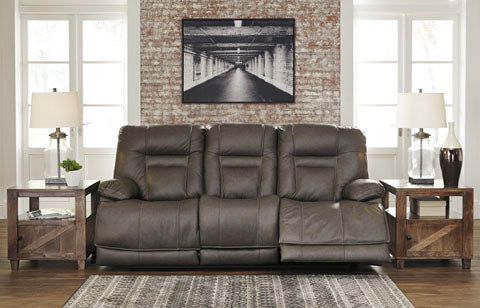 Wurstrow Smoke Power Reclining Sofa