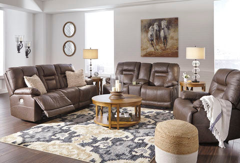 Wurstrow Umber Power Reclining Sofa