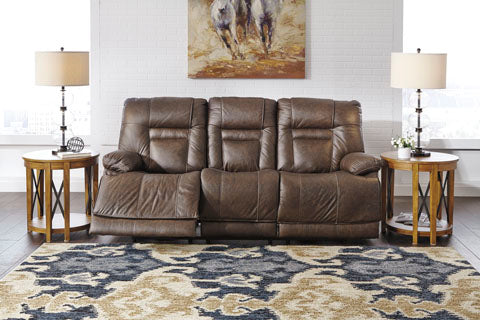 Wurstrow Umber Power Reclining Sofa