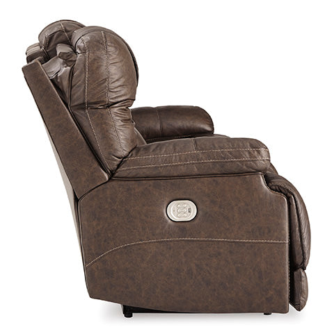 Wurstrow Umber Power Reclining Sofa