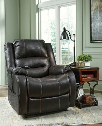 Yandel Black Power Lift Recliner