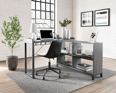 Yarlow Black L-Desk