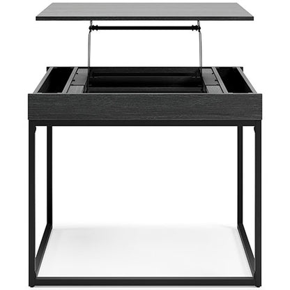Yarlow Black 36" Home Office Desk