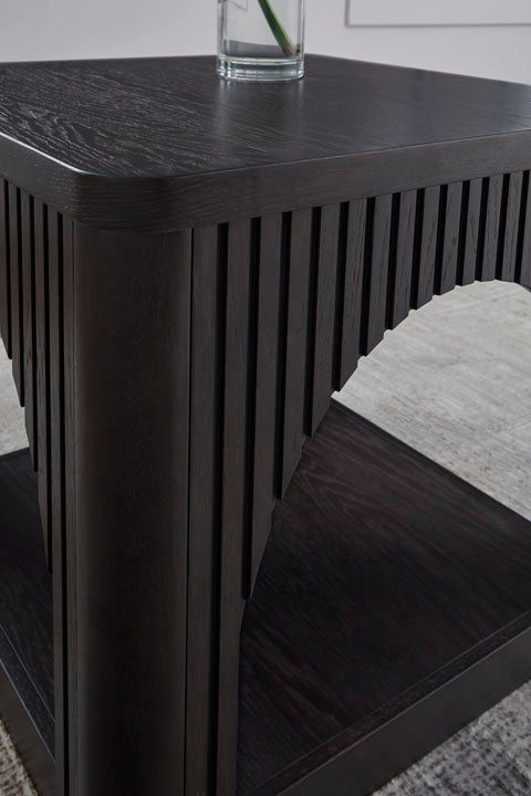 Yellink Black End Table