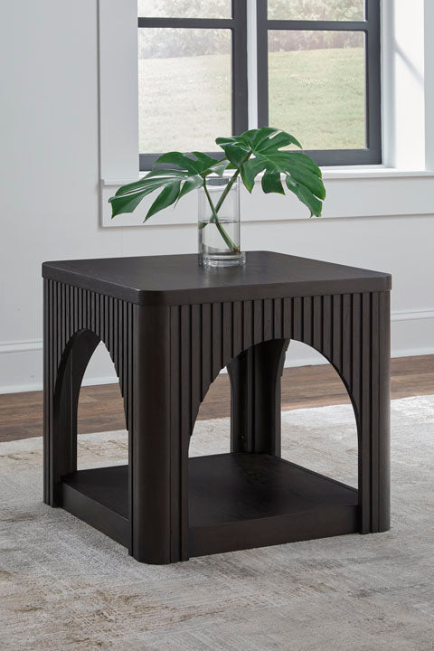 Yellink Black End Table