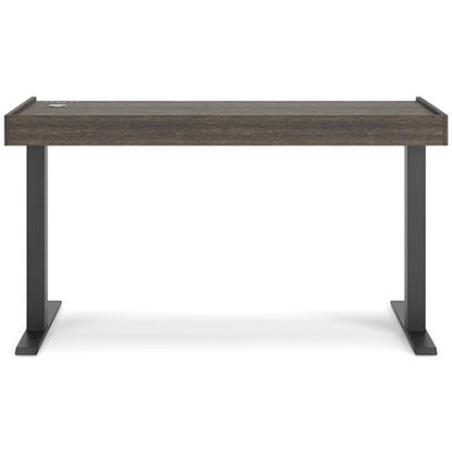 Zendex Dark Brown Adjustable Height Desk